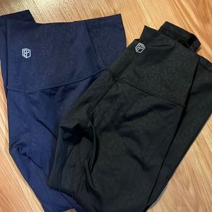 Born Primitive Yoga Exercise Pants “Fierce Leggings”- Set of 2, Size small